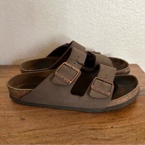 Birkenstock Arizona Birkoflor Brown Sandals Size 9-9-5